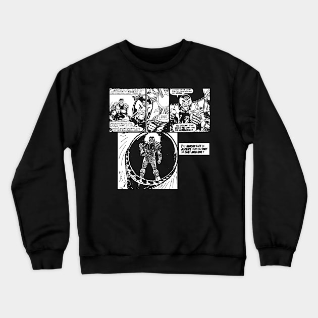 Justice Crewneck Sweatshirt by haunteddata